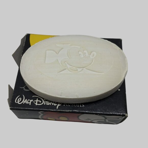 VTG DISNEY Mickey Mouse Club Facial Soap Set x2 w/Box 1955 Resort Collectible - Picture 3 of 5